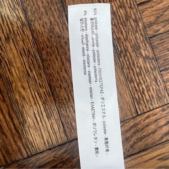 Zara Black and Tan snake print skort with Wrap Design - Picture 6 of 6